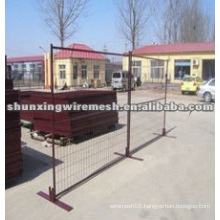 Canada standard PVC coated temporary fence